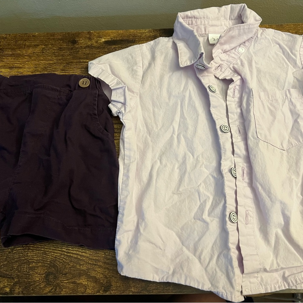 Purple gentleman’s outfit 2t-3t tie and suspenders not included